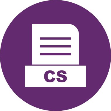Vektör CS dosya simgesi 