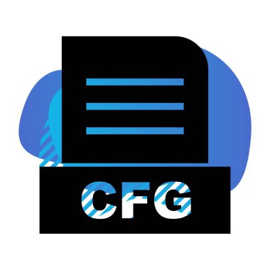 Vektör CFG dosya simgesi