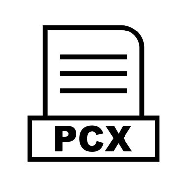 Vektör PCX dosya simgesi