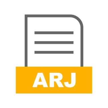  Vektör ARJ dosya simgesi   