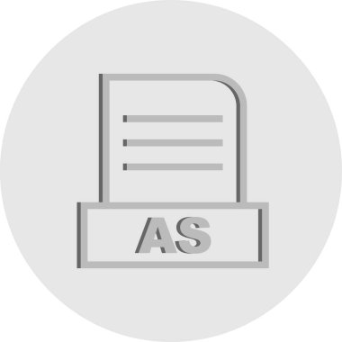 Vektör AS dosya simgesi   