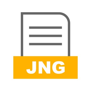 Vektör JNG dosya simgesi