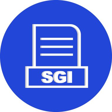 Vektör SGI dosya simgesi