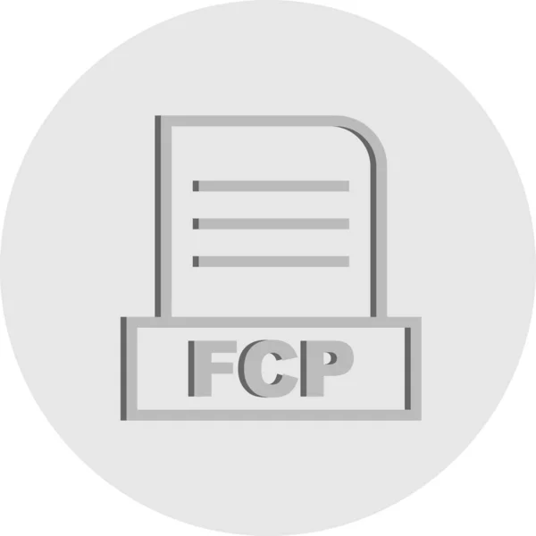 矢量Fcp文件图标 — 图库矢量图片