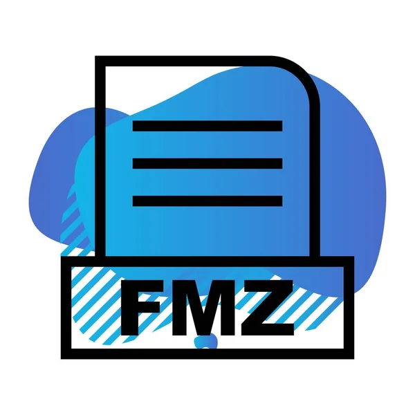 Vector Fmz 아이콘 — 스톡 벡터