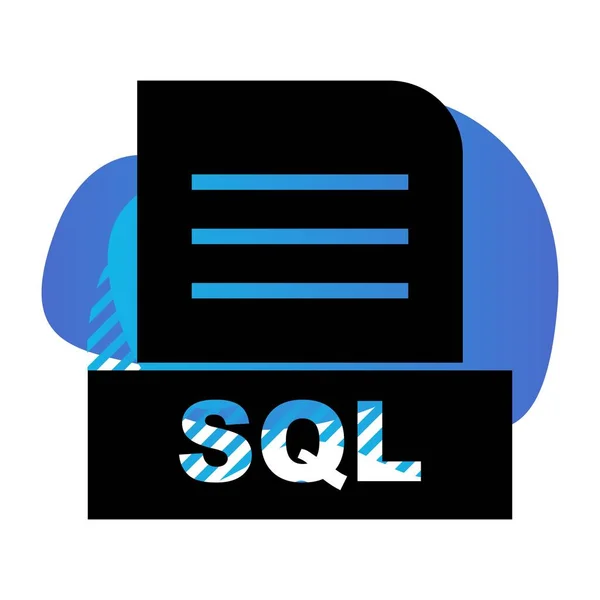 向量Sql文件图标 — 图库矢量图片