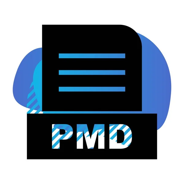 Піктограма Векторного Файла Pmd — стоковий вектор