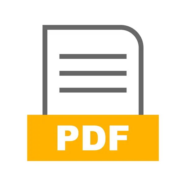 Vector Icono Archivo Pdf — Archivo Imágenes Vectoriales