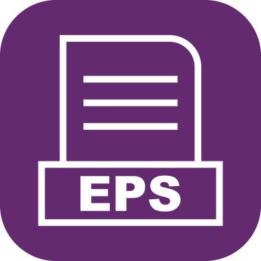 Vektör EPS dosya simgesi