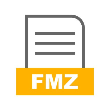 Vektör FMZ dosya simgesi