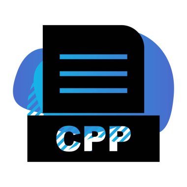 Vektör CPP dosya simgesi