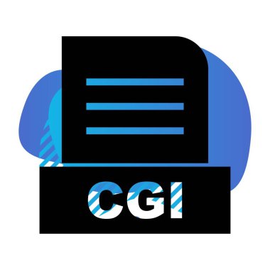 Vektör CGI dosya simgesi