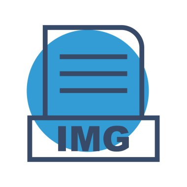 Vektör IMG dosya simgesi