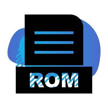  Vektör ROM dosya simgesi