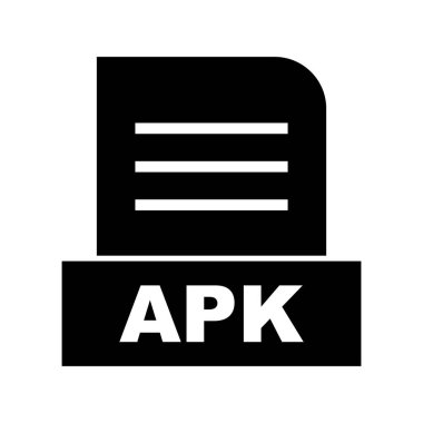 Vektör APK dosya simgesi
