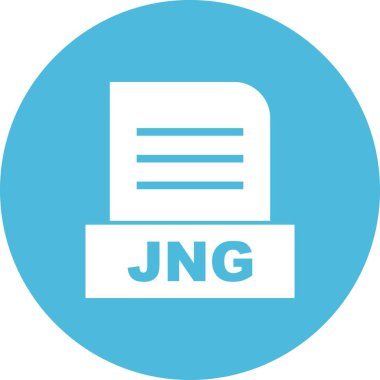 Vektör JNG dosya simgesi
