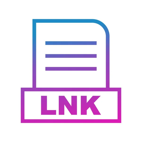 Lnk 아이콘 — 스톡 벡터