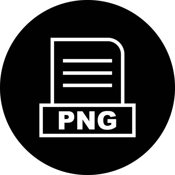 Векторна Піктограма Файла Png — стоковий вектор