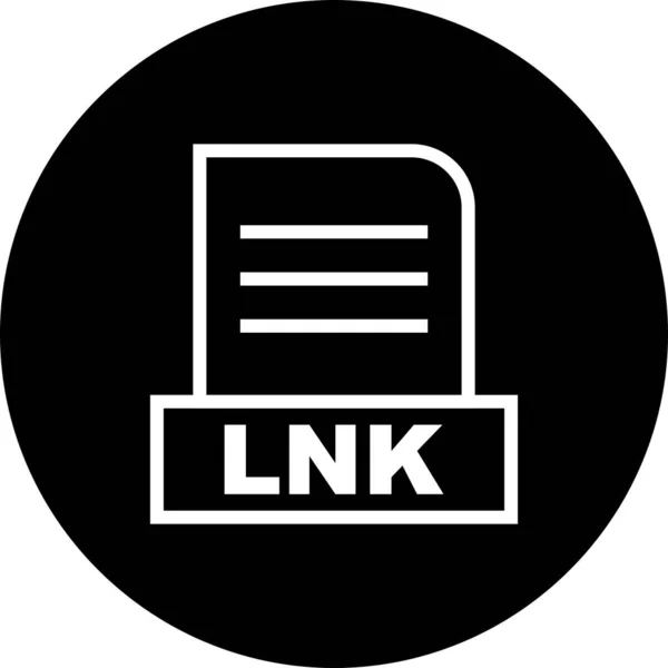 Lnk 아이콘 — 스톡 벡터