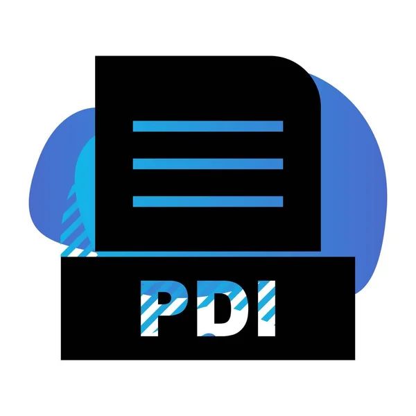 Значок Векторного Pdi Файла — стоковый вектор