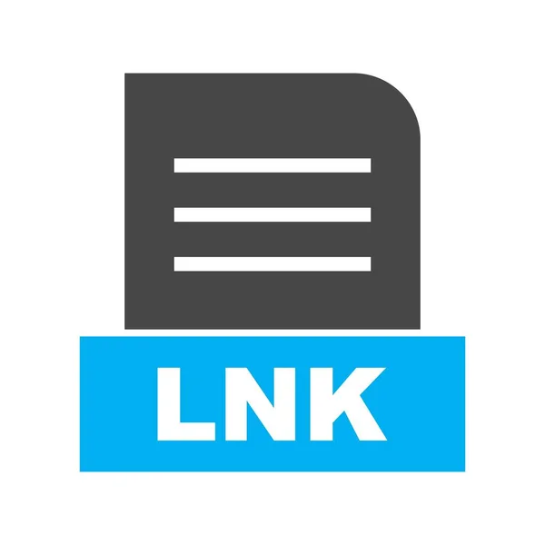 Lnk 아이콘 — 스톡 벡터