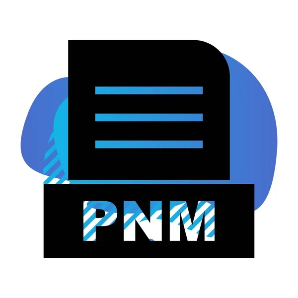 Icône Fichier Pnm Vectoriel — Image vectorielle