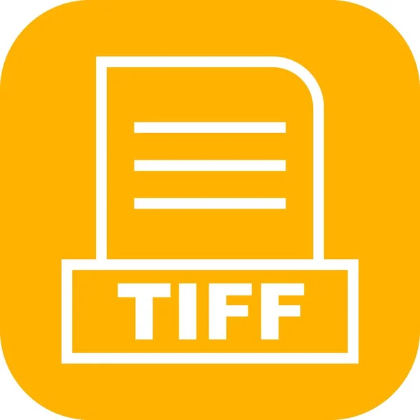 矢量Tiff文件图标 — 图库矢量图片