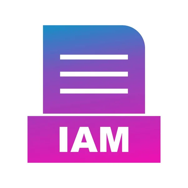 Iam 아이콘 — 스톡 벡터