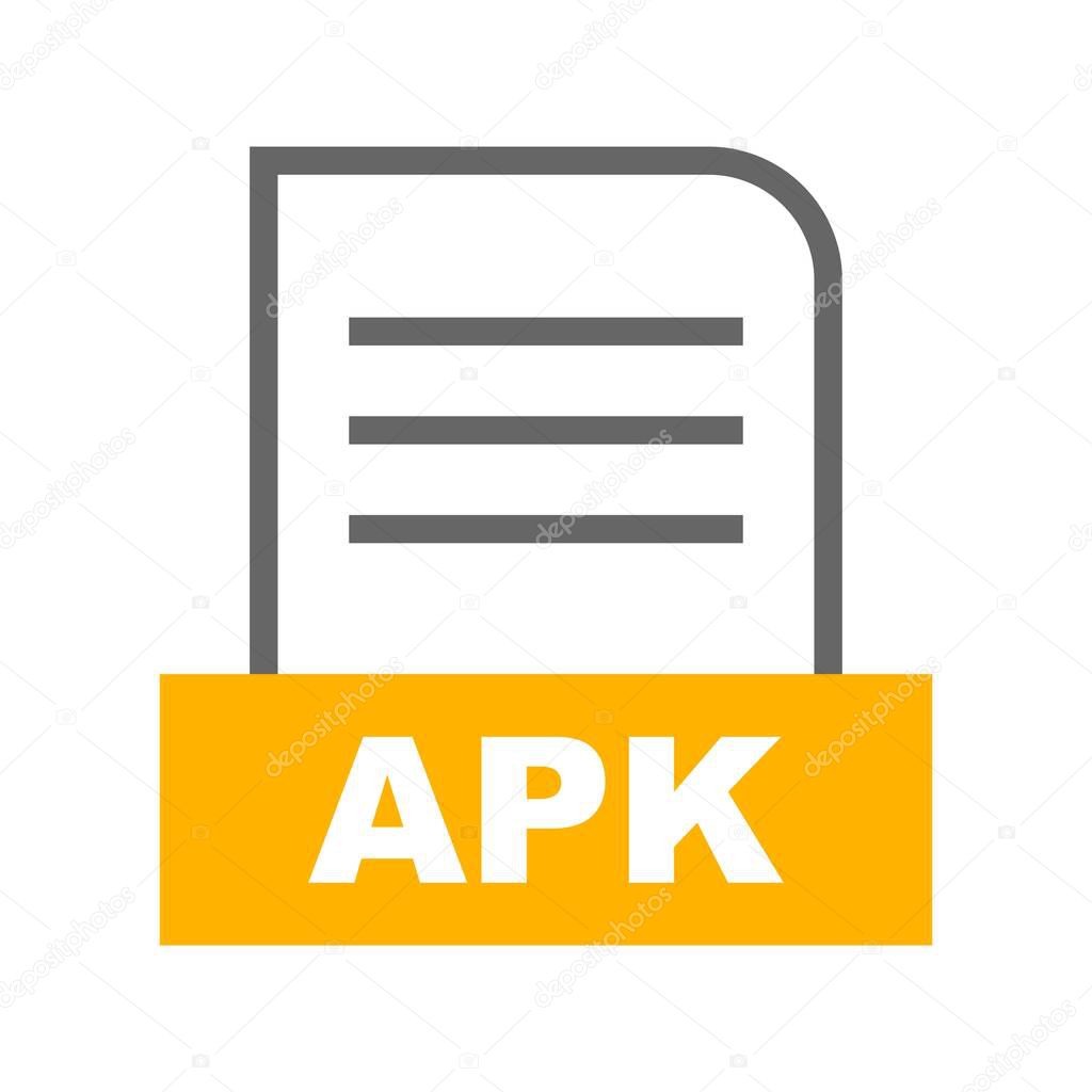 Vector APK file icon   