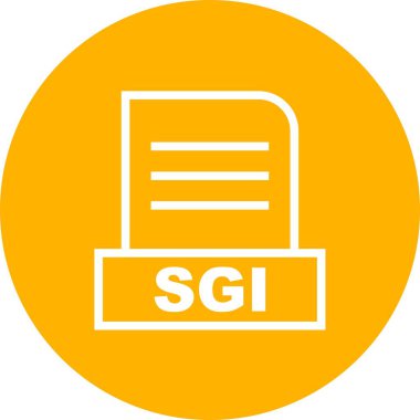Vektör SGI dosya simgesi