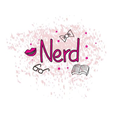 İnek kız resim, poster, kart, doodle t gömlek, itiraz