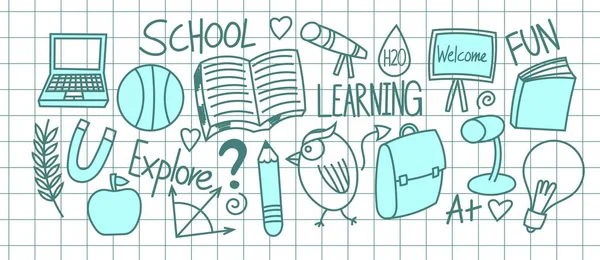 Okula geri toplama 377219 doodles 