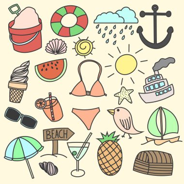 Doodles'ın dizi yaz Merhaba 