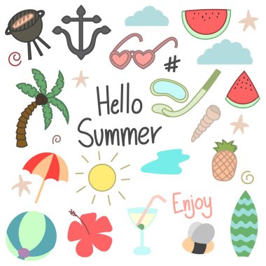 Doodles'ın dizi yaz Merhaba 