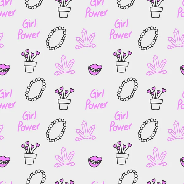 Kız güç seamless modeli