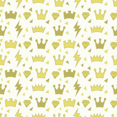 Taç Dikişsiz desen sanatı