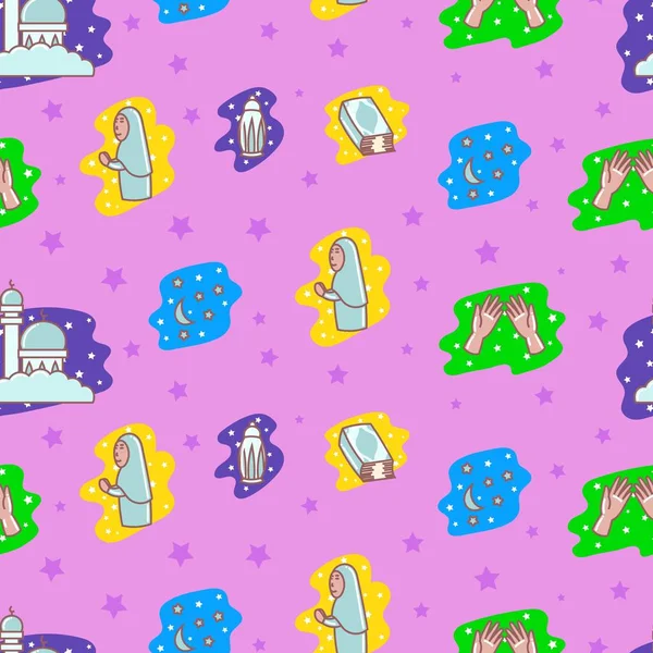 Ramazan, bayram mübarek sorunsuz desen