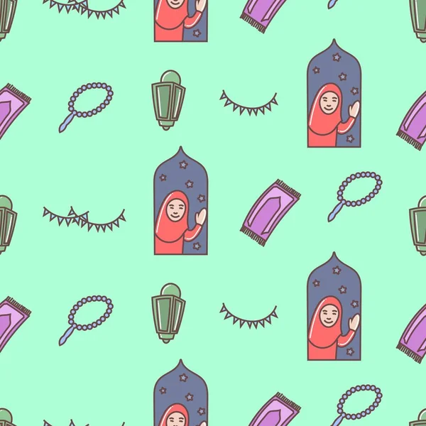 Ramazan, bayram mübarek, sorunsuz desen