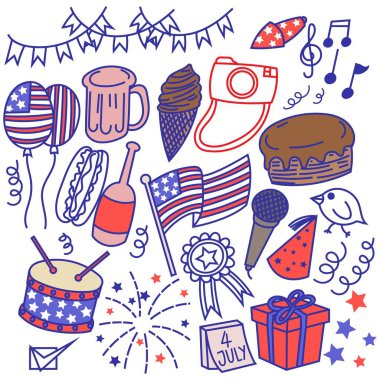 Bağımsızlık günü, 4 Temmuz doodle