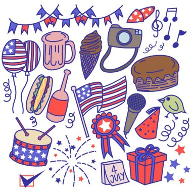 Bağımsızlık günü, 4 Temmuz doodle