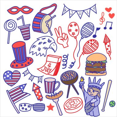 Bağımsızlık günü, 4 Temmuz doodle