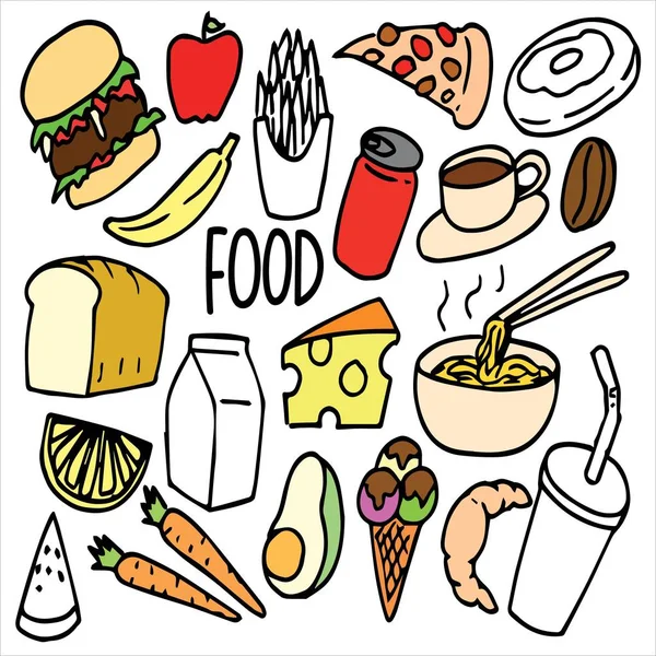 40+ Packaged Food Items Stock Illustrations, Royalty-Free Vector Graphics &  Clip Art - iStock