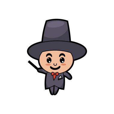 Şirin Sihirbaz vektör sanatı