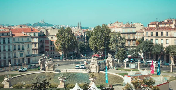 Marsilya şehir manzarası, Fransa