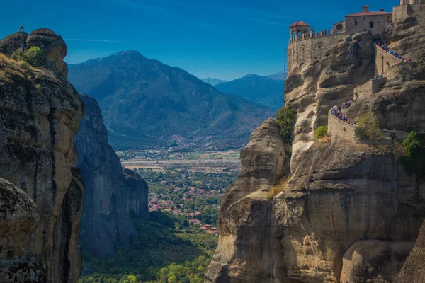 Yunanistan 'ın orta kesimindeki Meteora Manastırları