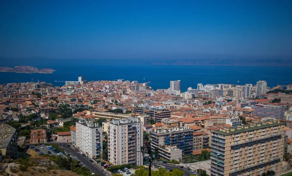 Marsilya şehir manzarası, Fransa