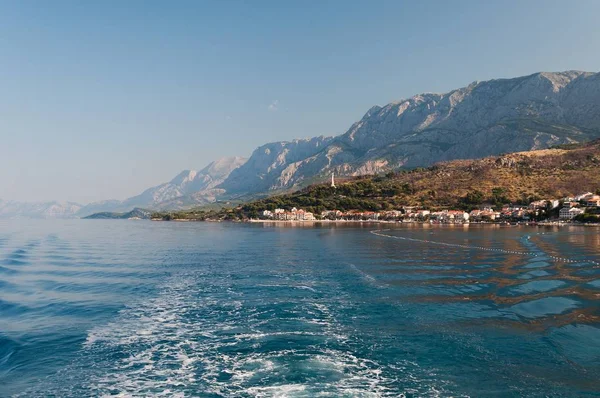 Mar Adriático en Podgora en Croacia — Foto de Stock