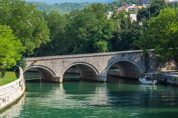 Vecchio Ponte Nel Centro Crikvenica Fotografia Fatta Giorno Crikvenica Una — Foto Stock