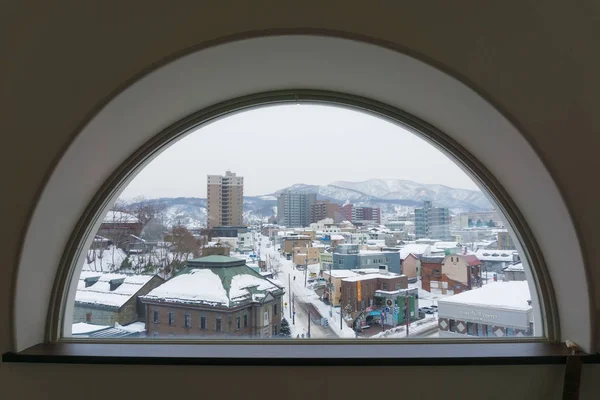 Otaru Small Harbor City Half Hour Northwest Sapporo Train Its — Stock Photo, Image