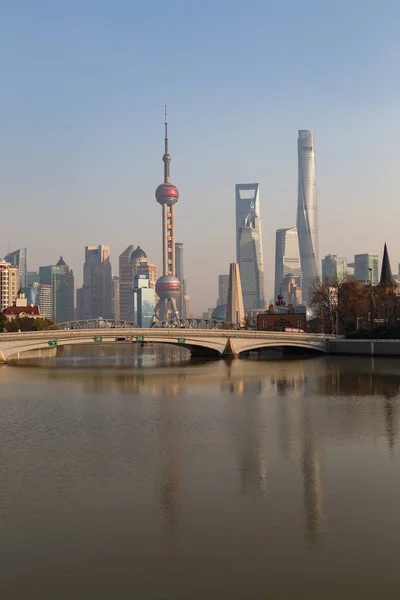 Shanghái Conocida Como Perla Asia París Del Este Una Ciudad —  Fotos de Stock